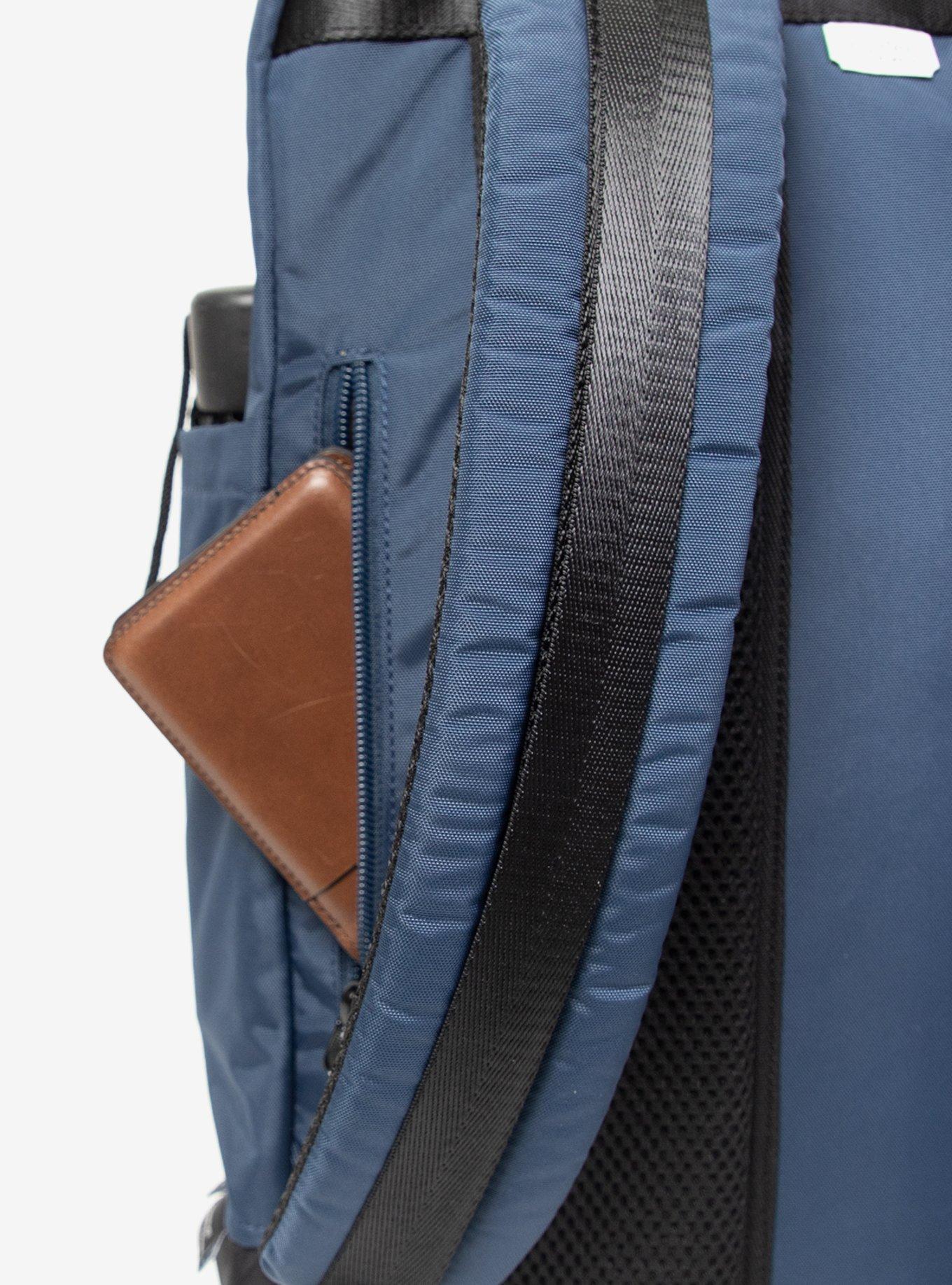 Doughnut Macaroon Large Go Wild Navy x Grey Backpack, , alternate