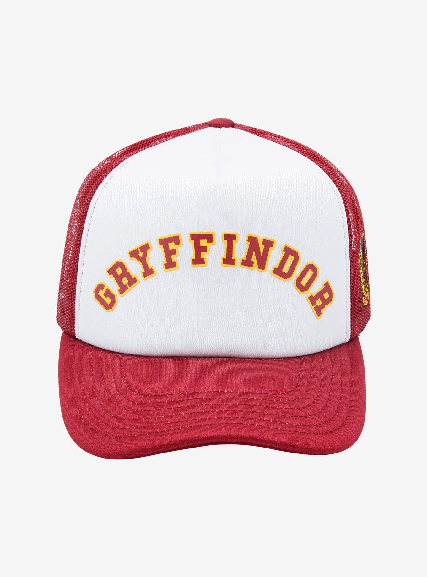 Harry Potter Gryffindor Collegiate Trucker Cap - BoxLunch Exclusive, , alternate