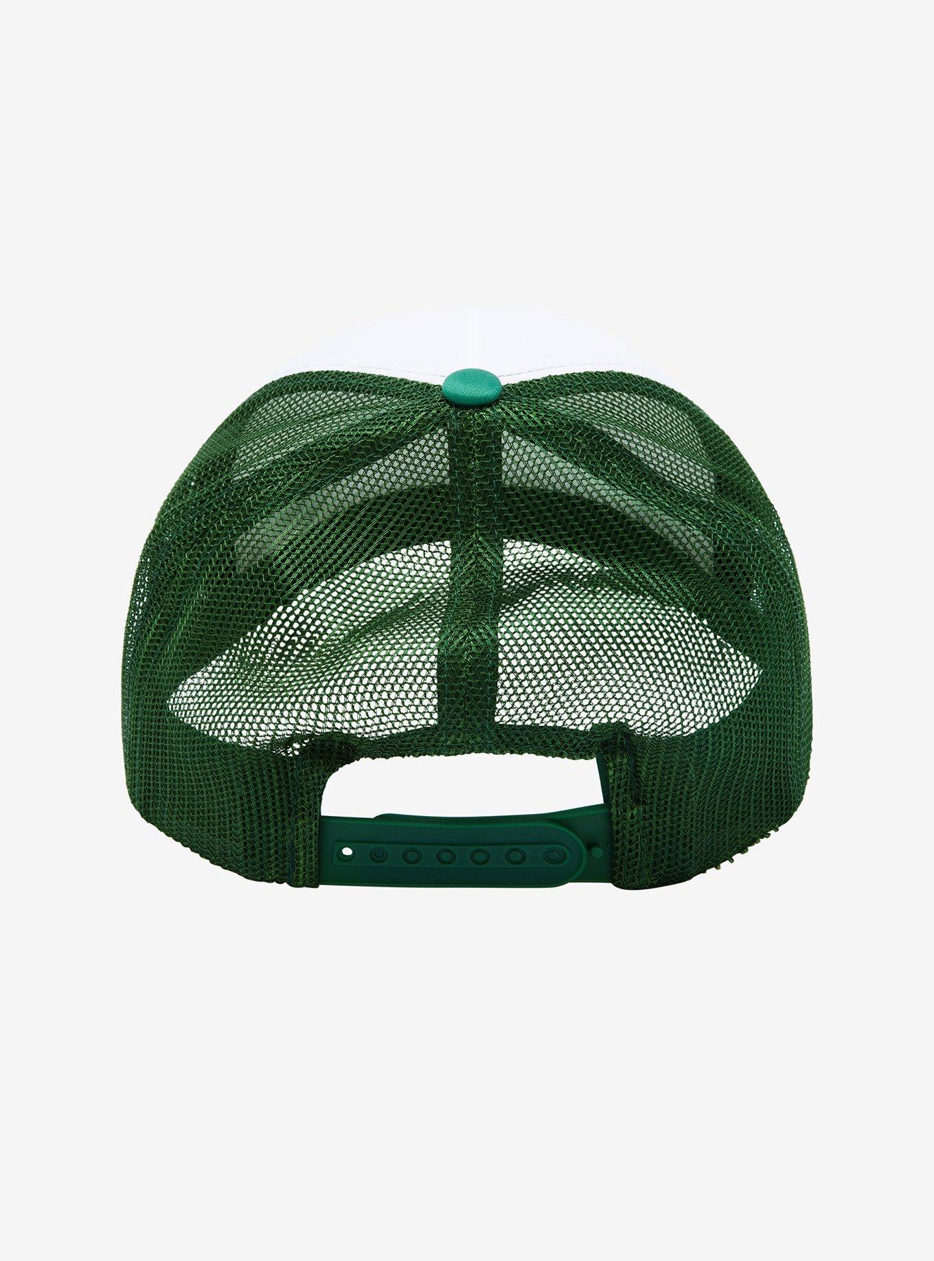 Harry Potter Slytherin Collegiate Trucker Cap - BoxLunch Exclusive, , alternate