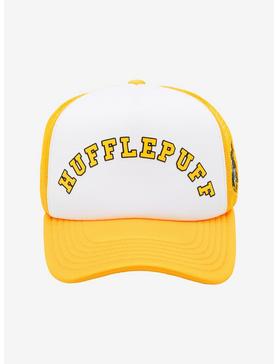 Harry Potter Hufflepuff Collegiate Trucker Cap - BoxLunch Exclusive, , hi-res