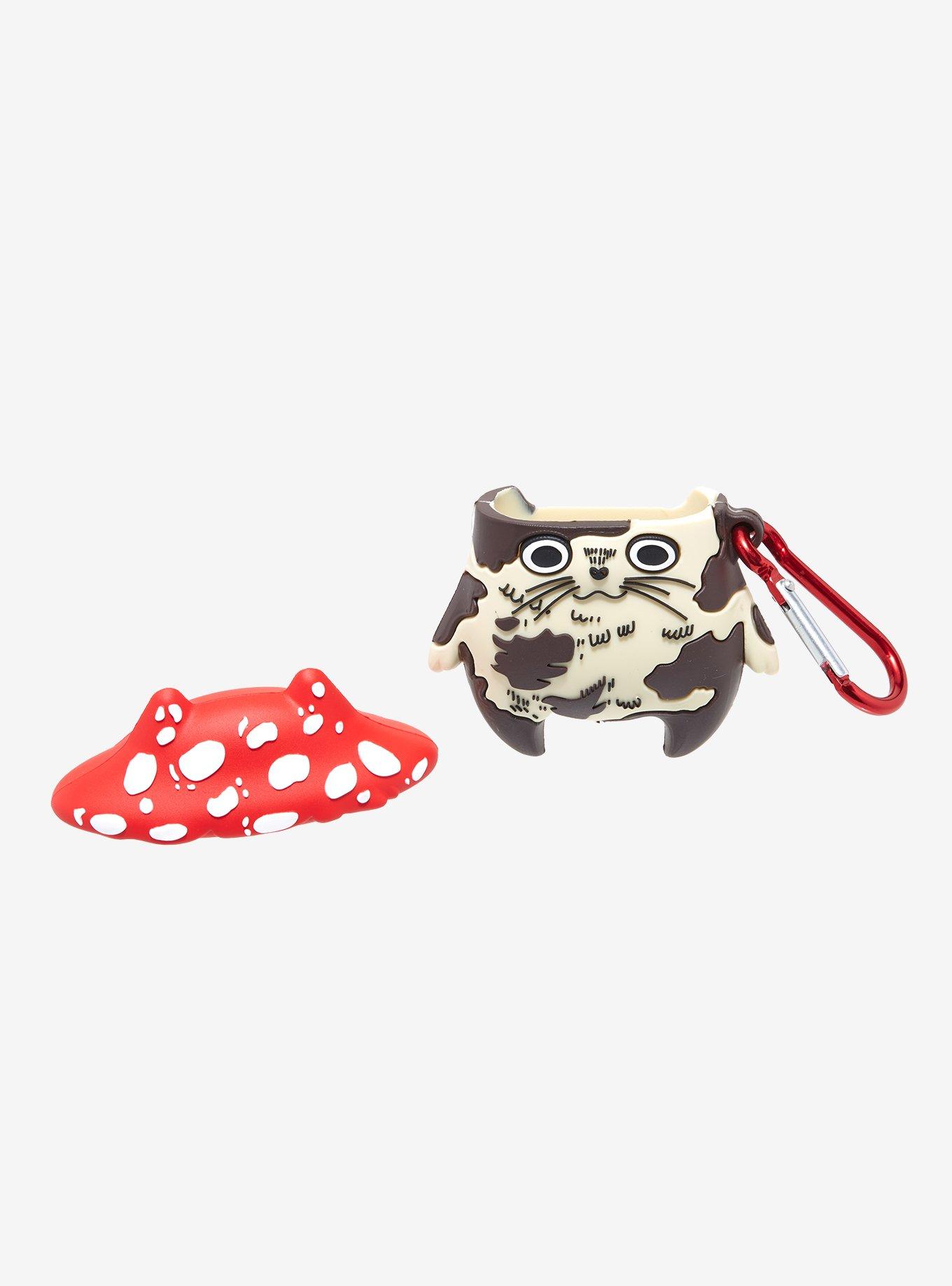 Mushroom Kitty Wireless Earbud Case Cover By Guild Of Calamity, , alternate