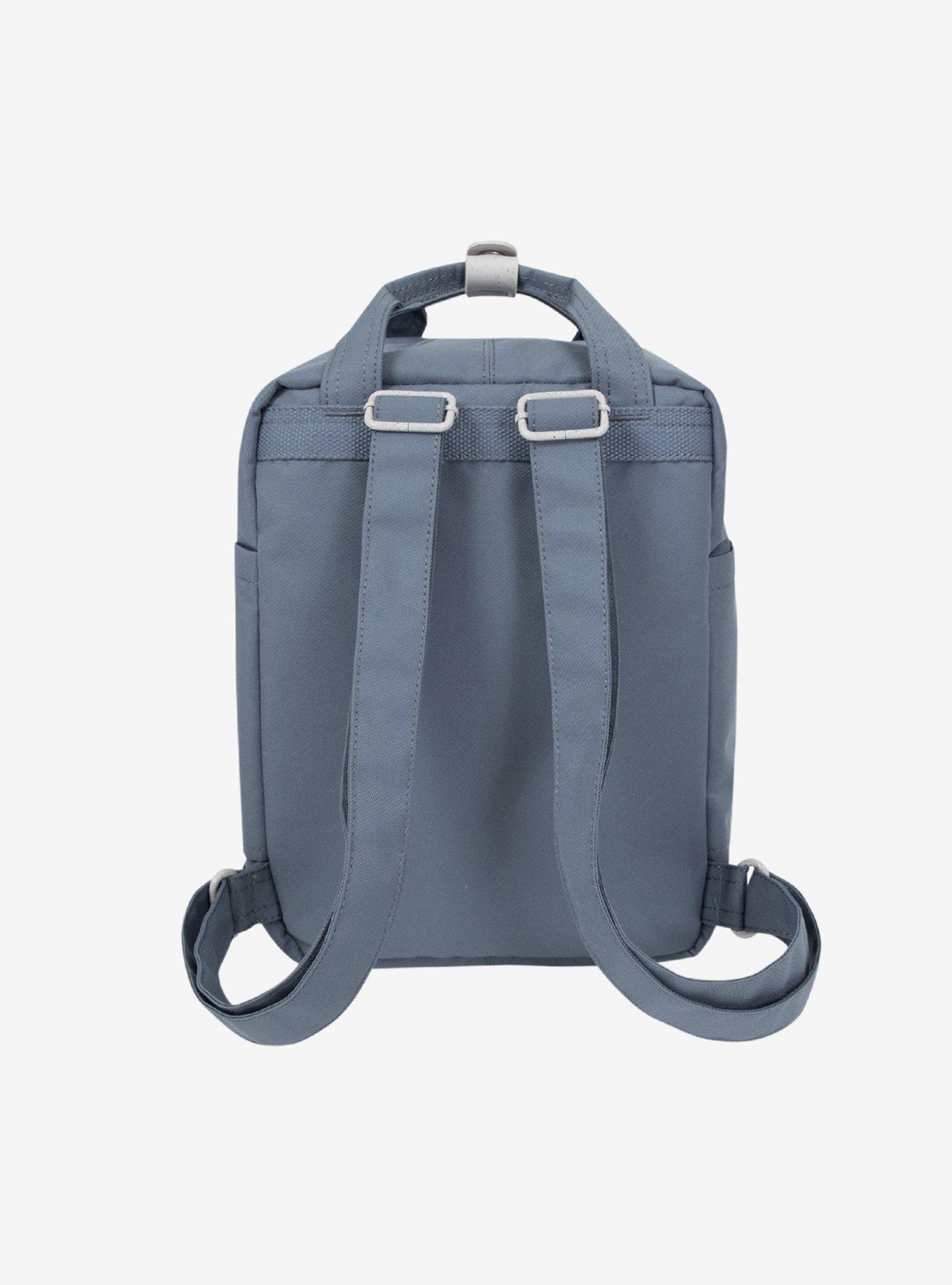 Doughnut Macaroon Mini Monet Dusty Blue x Mushroom Mini Backpack, , alternate