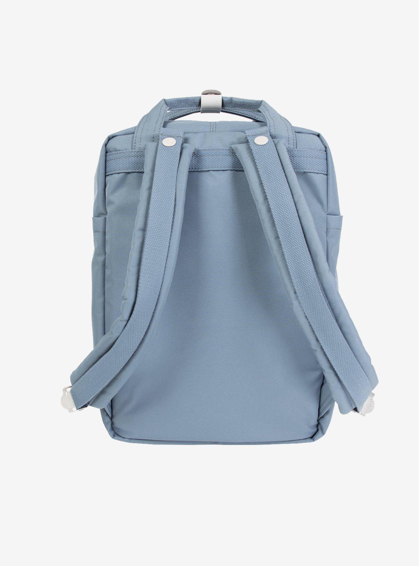 Doughnut Macaroon Monet Dusty Blue Backpack, , alternate