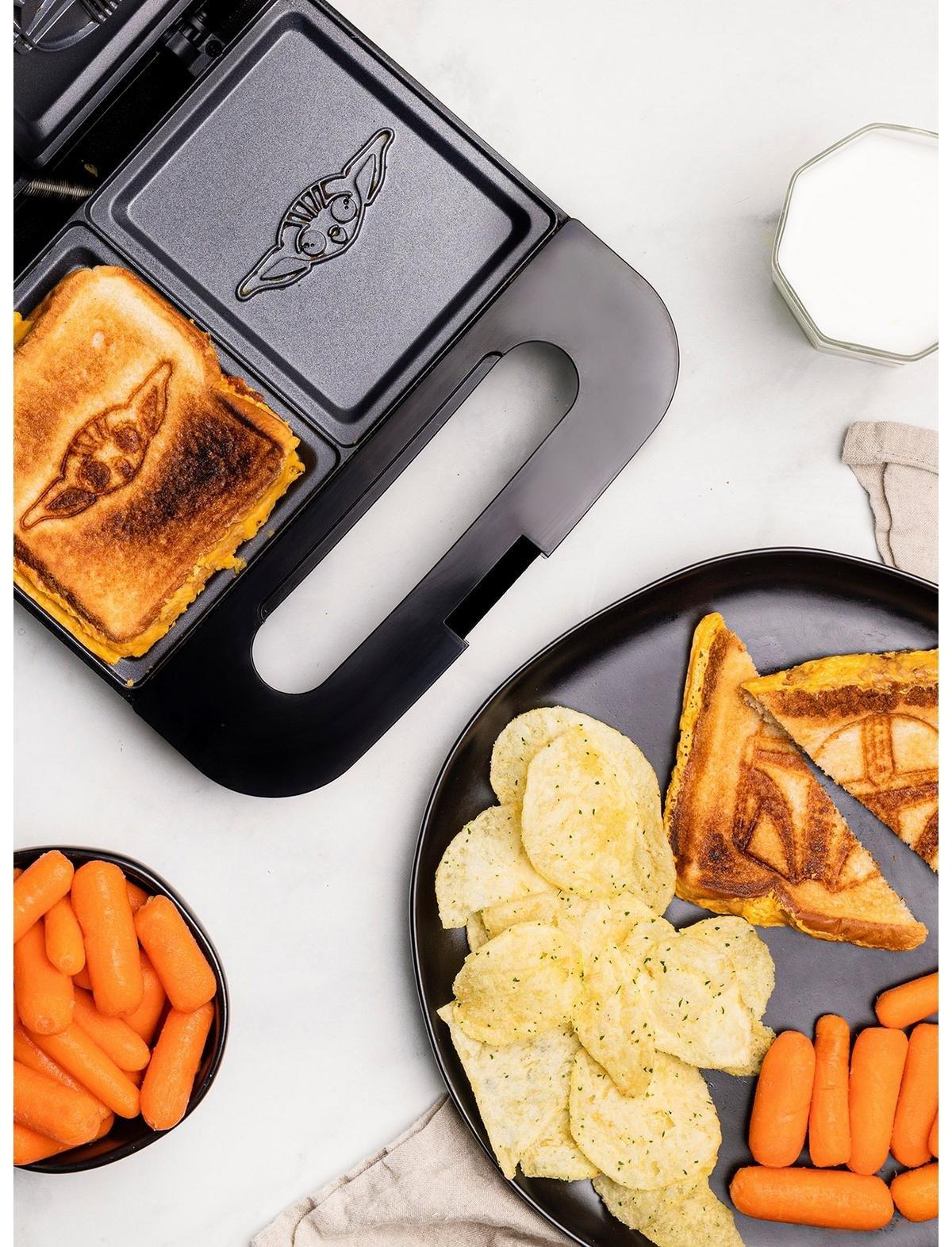 Star Wars The Mandalorian Grogu & Mando Grilled Cheese Maker , , alternate