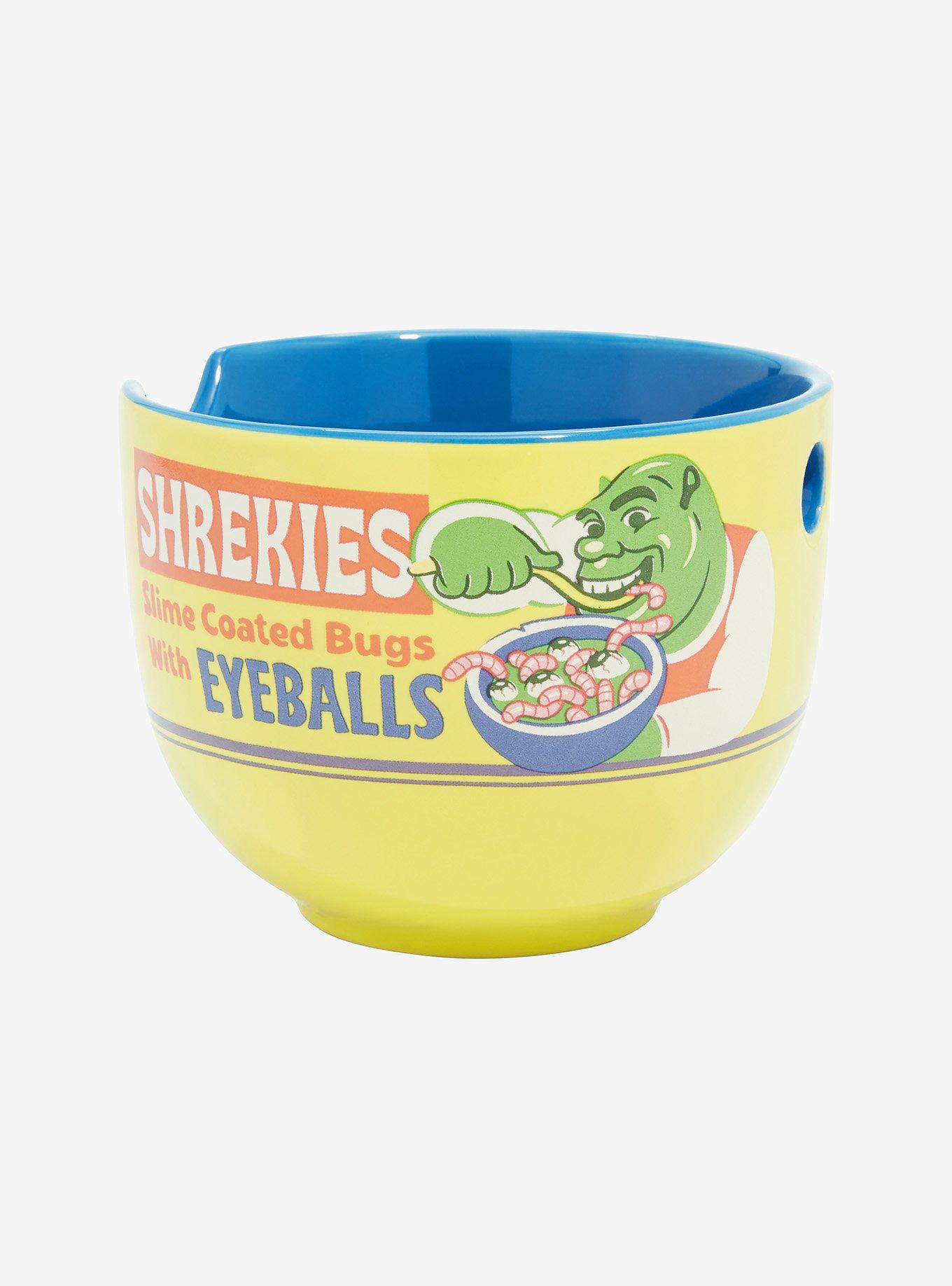 Shrek Shrekies Ramen Bowl with Chopsticks - BoxLunch Exclusive, , hi-res