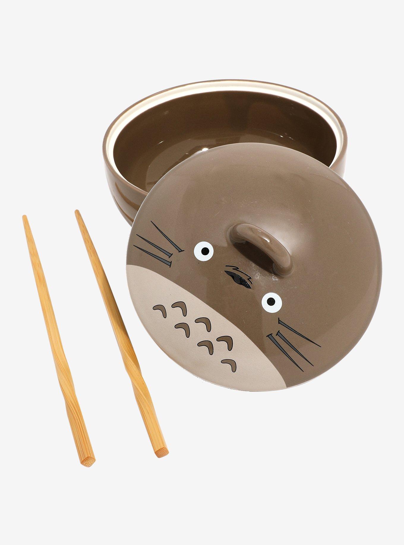Studio Ghibli My Neighbor Totoro Ramen Bowl with Lid and Chopsticks - BoxLunch Exclusive, , alternate