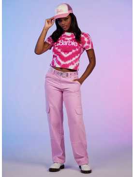 Barbie Logo Heart Tie-Dye Girls Baby T-Shirt, , hi-res