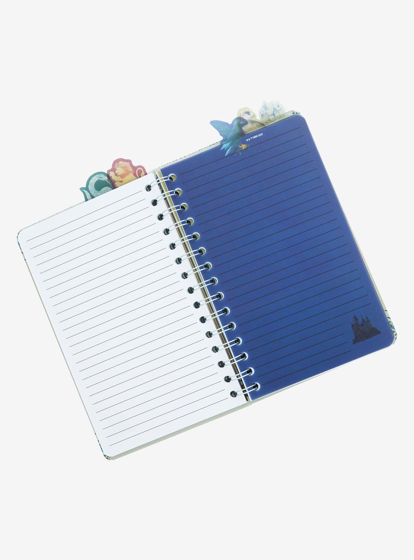 Harry Potter Floral Hogwarts Crest Figural Tab Journal, , alternate