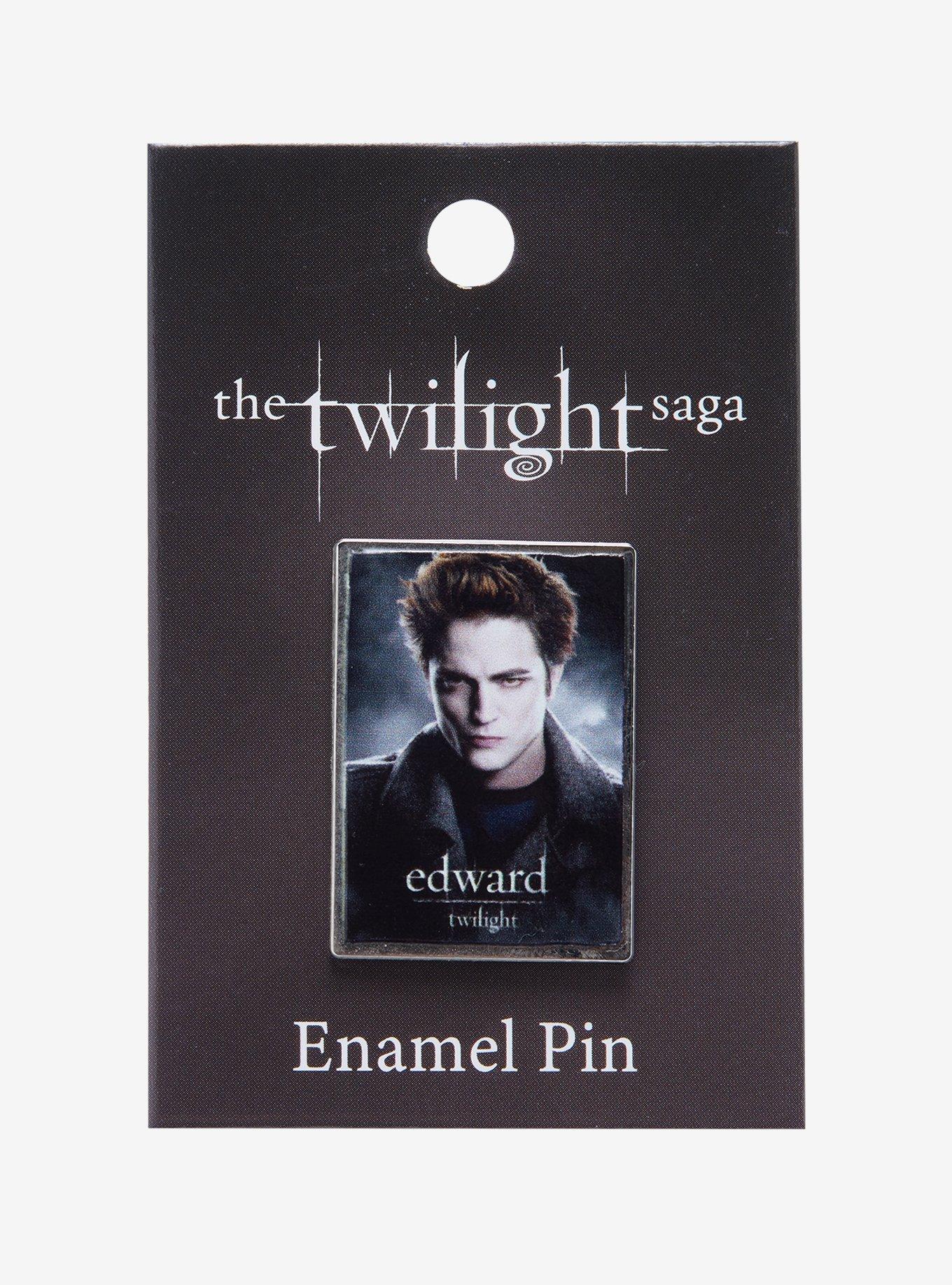 The Twilight Saga Edward Poster Enamel Pin - BoxLunch Exclusive, , alternate
