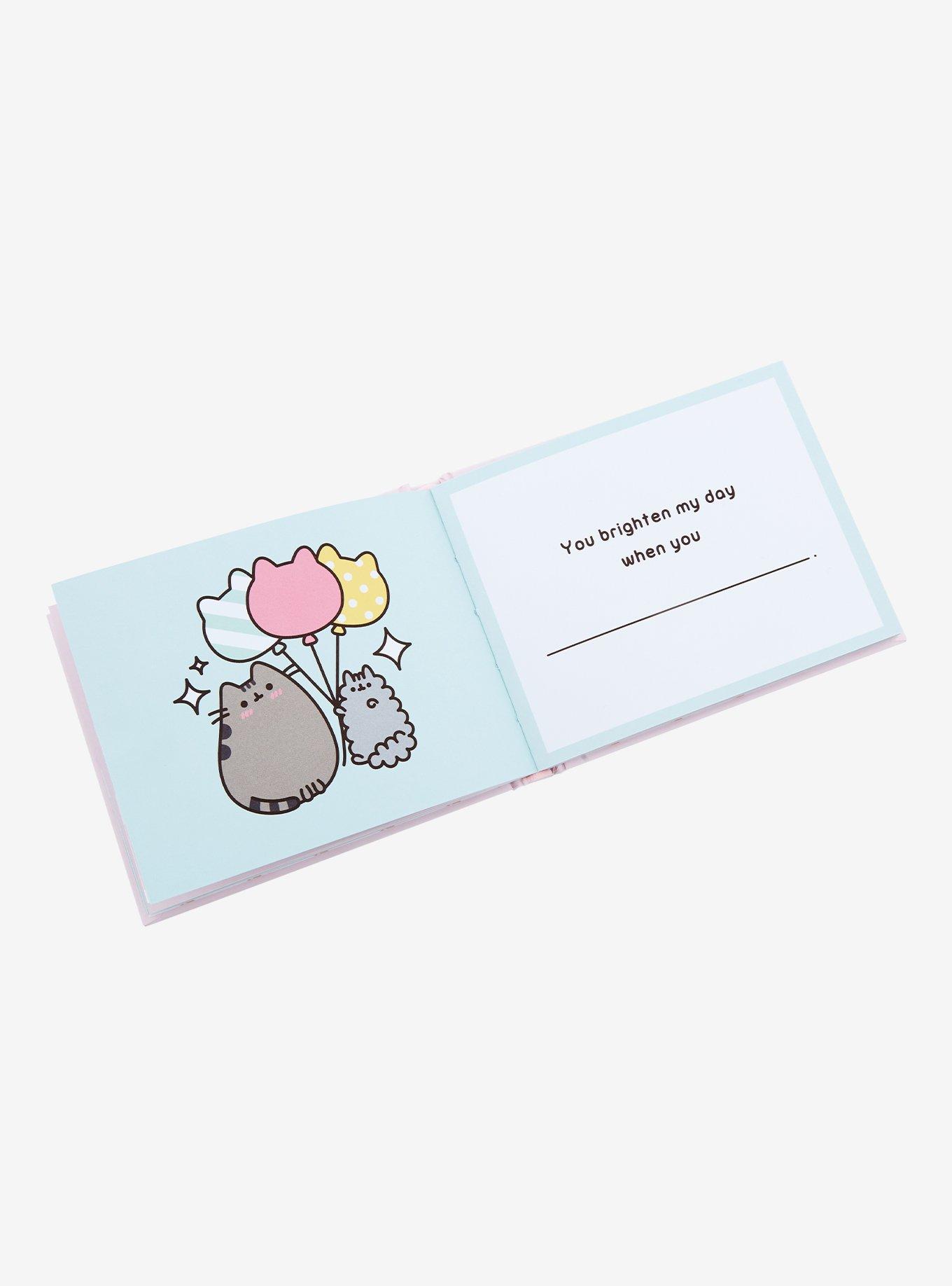 Pusheen: I Like You More than Pizza: A Fill-In Book, , alternate