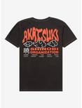 Naruto Shippuden Tonal Akatsuki Group Portrait T-Shirt - BoxLunch Exclusive, BLACK, alternate