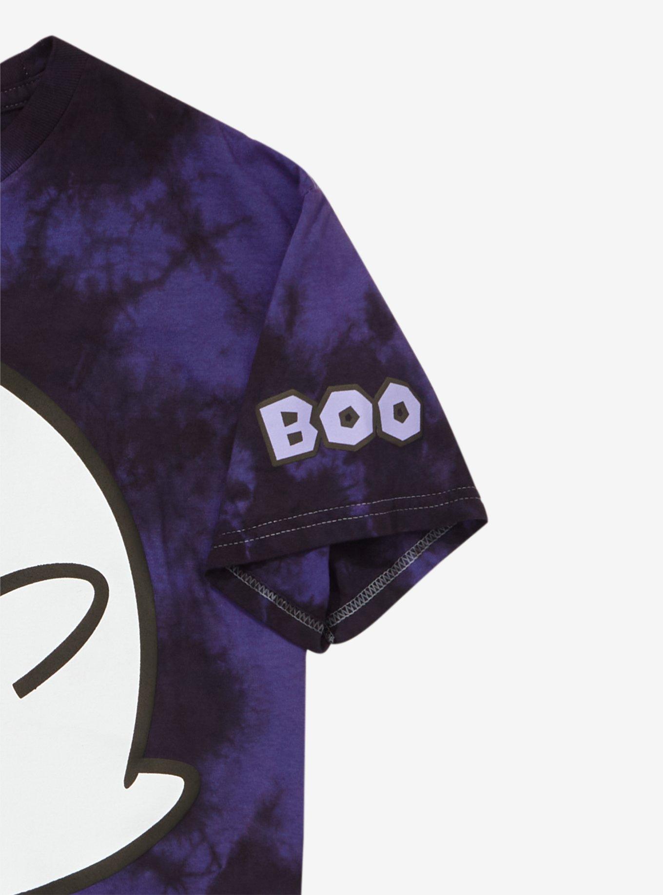 Nintendo Super Mario Bros. Boo Tie-Dye Youth T-Shirt - BoxLunch Exclusive, TIE DYE, alternate