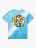 Nintendo Super Mario Bros. Icons Tie-Dye T-Shirt, TIE DYE, alternate