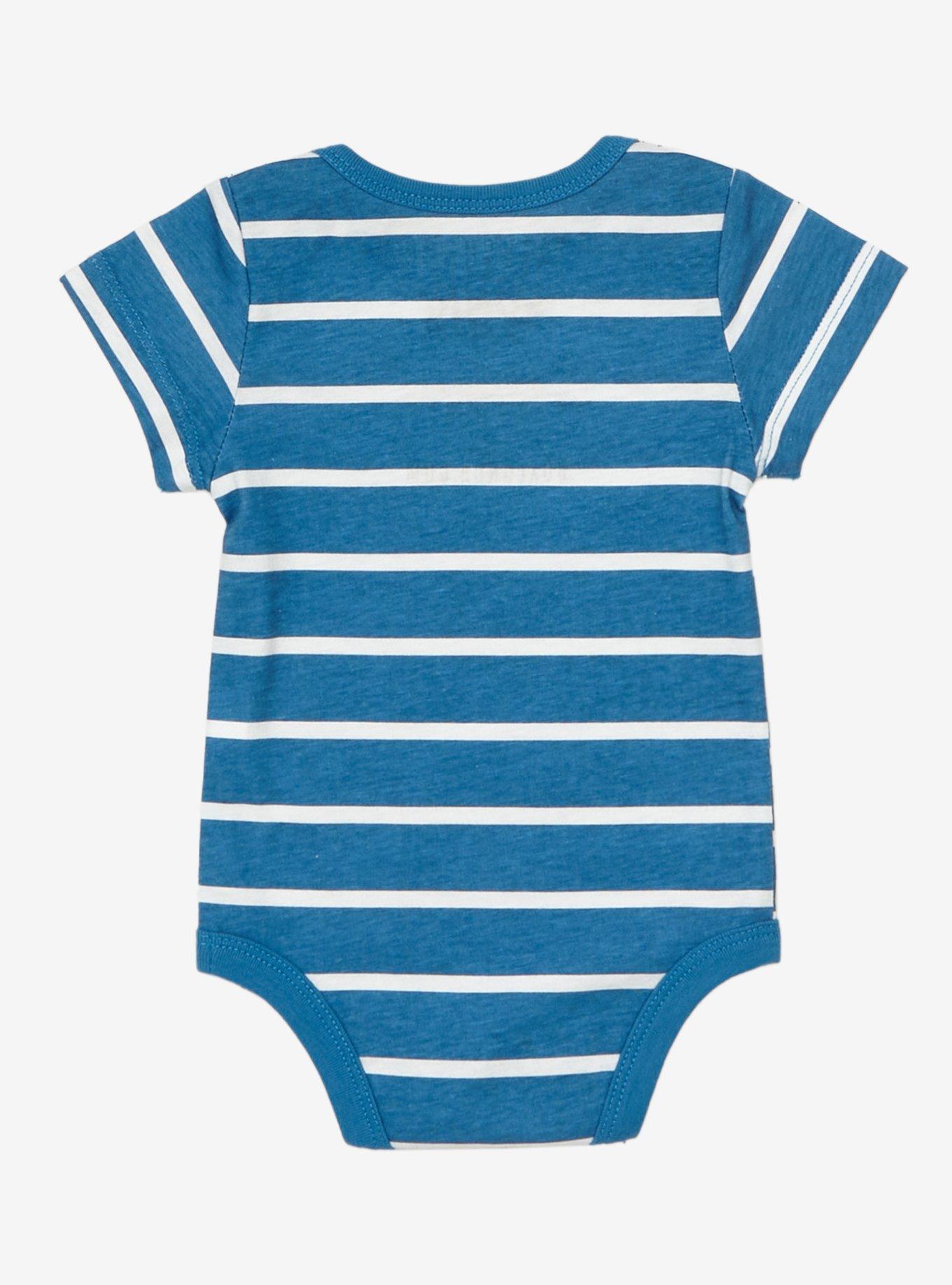 Sonic the Hedgehog Chili Dog Eating Contest Infant One-Piece - BoxLunch Exclusive, BLUE STRIPE, alternate