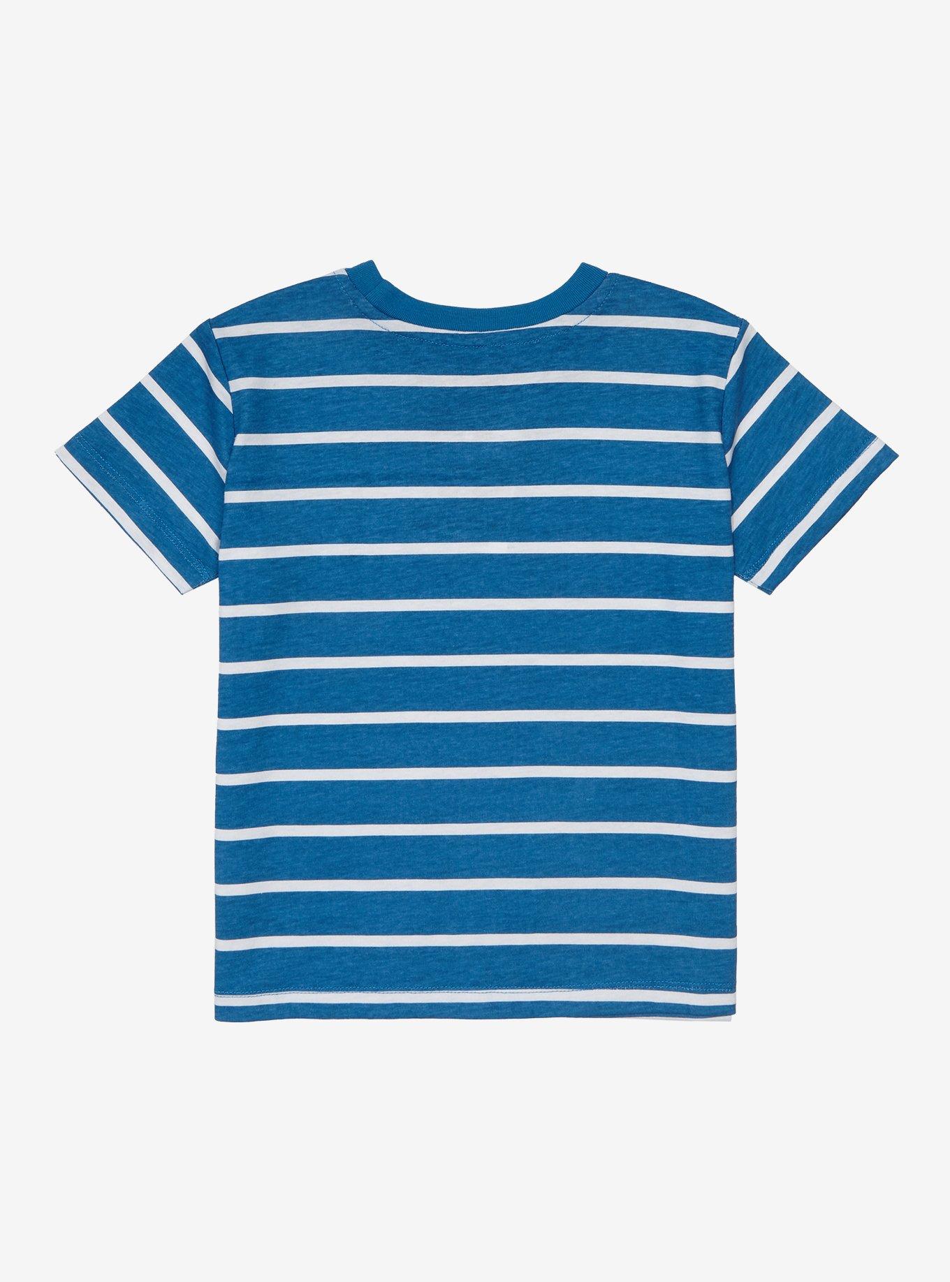 Sonic the Hedgehog Chili Dog Eating Contest Toddler T-Shirt - BoxLunch Exclusive, BLUE STRIPE, alternate