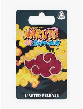 Naruto Shippuden Akatsuki Cloud Pearlized Enamel Pin - BoxLunch Exclusive , , hi-res