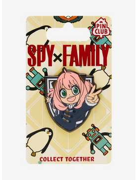Spy x Family Anya Peace Sign Enamel Pin - BoxLunch Exclusive , , hi-res