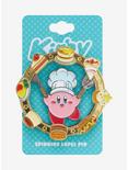 Nintendo Kirby Chef Food Spin Enamel Pin - BoxLunch Exclusive, , alternate