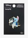 Loungefly Disney Lilo & Stitch Manta Rays & Stitch Enamel Pin - BoxLunch Exclusive, , alternate