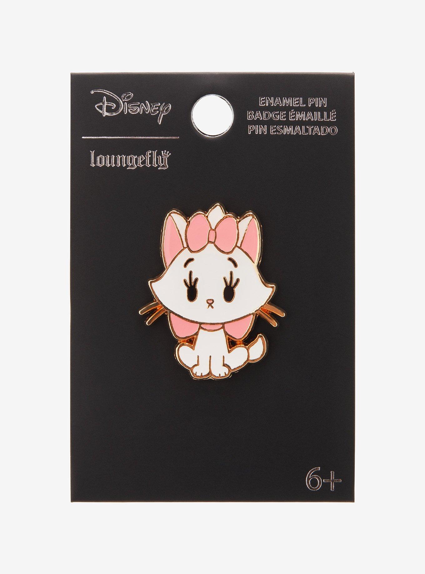 Loungefly Disney The Aristocats Marie Portrait Enamel Pin - BoxLunch Exclusive, , alternate