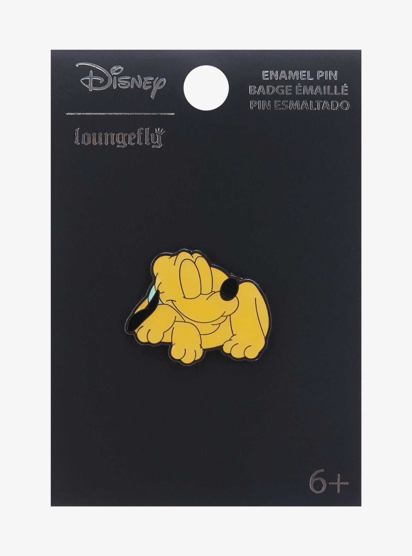 Loungefly Disney Sleeping Pluto Enamel Pin - BoxLunch Exclusive, , alternate