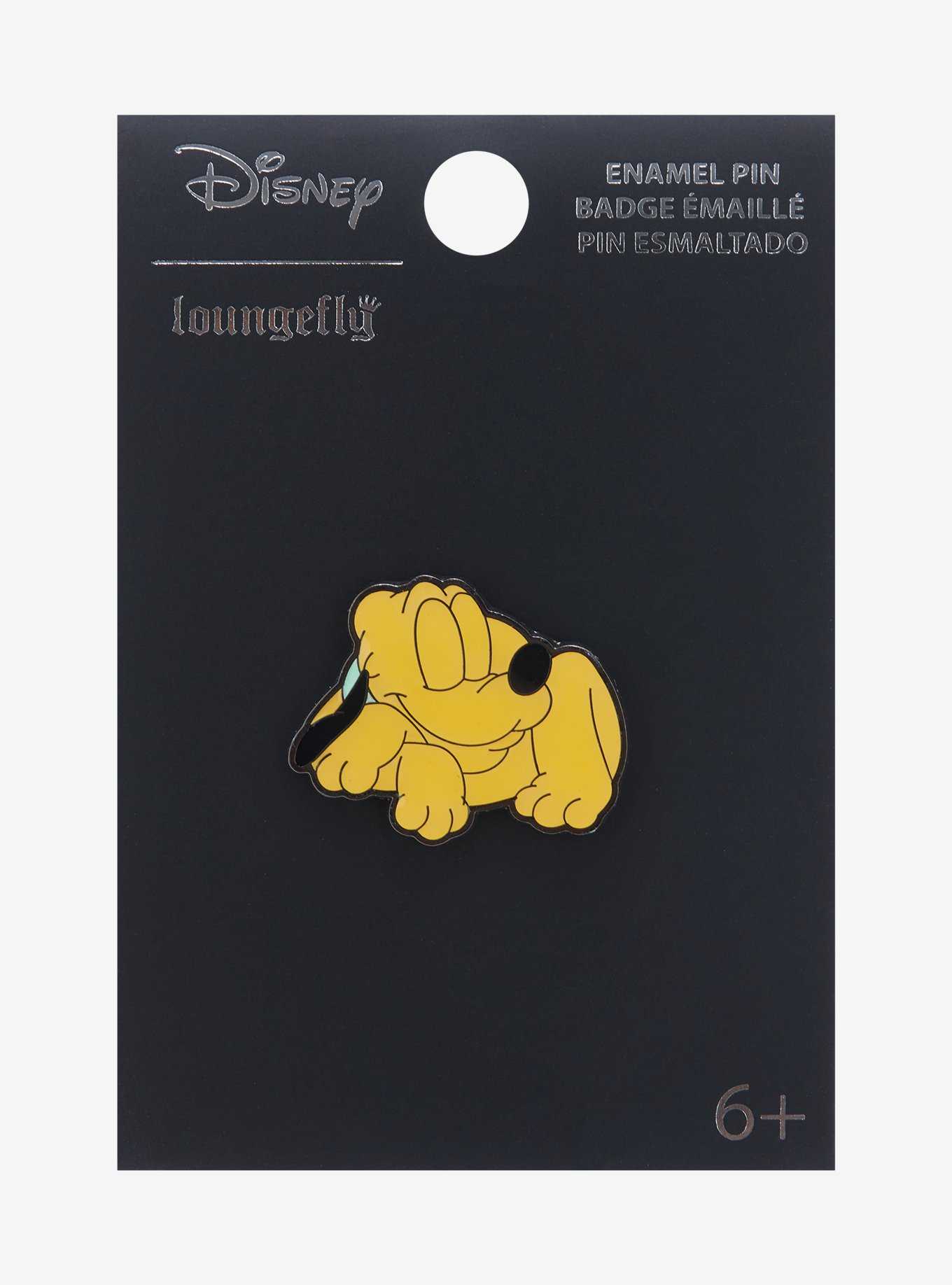 Loungefly Disney Sleeping Pluto Enamel Pin - BoxLunch Exclusive, , hi-res