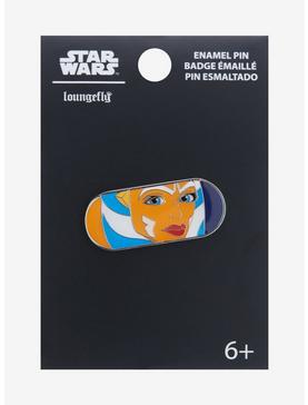 Loungefly Star Wars Ahsoka Oval Enamel Pin - BoxLunch Exclusive, , hi-res