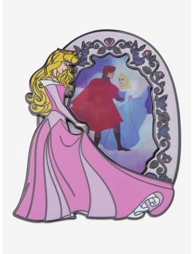 Loungefly Disney Sleeping Beauty Aurora Limited Edition Lenticular Frame Enamel Pin, , hi-res