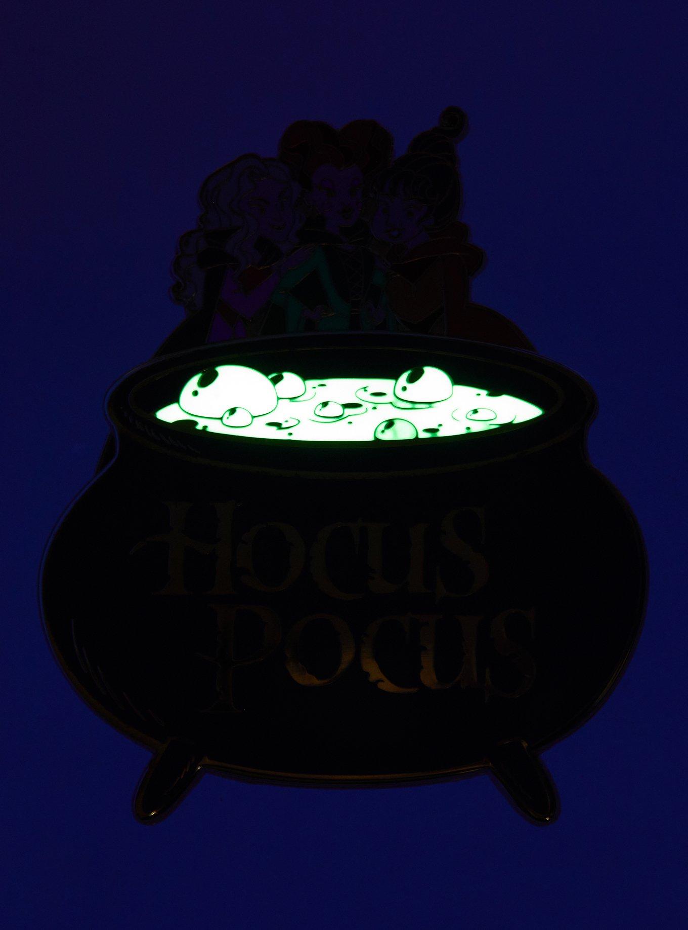 Loungefly Disney Hocus Pocus Sanderson Sisters Cauldron Sliding Limited Edition Enamel Pin, , alternate
