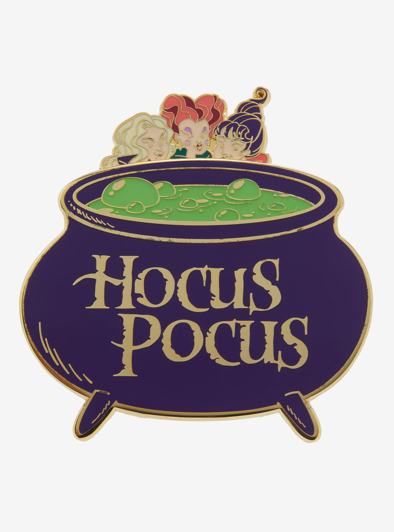 Loungefly Disney Hocus Pocus Sanderson Sisters Cauldron Sliding Limited Edition Enamel Pin, , alternate