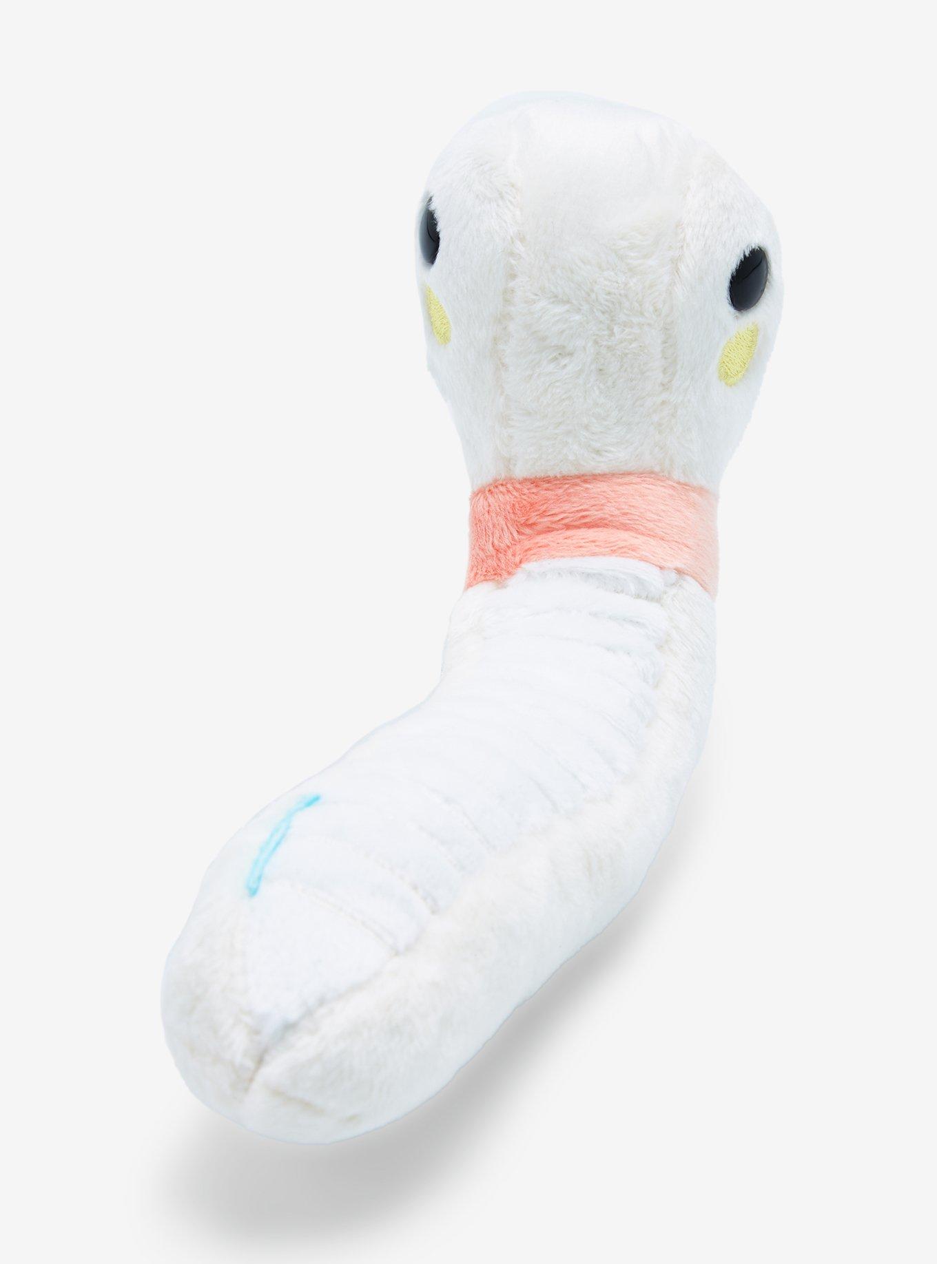 Bellzi Wormi the White Worm 8 Inch Plush - BoxLunch Exclusive, , alternate