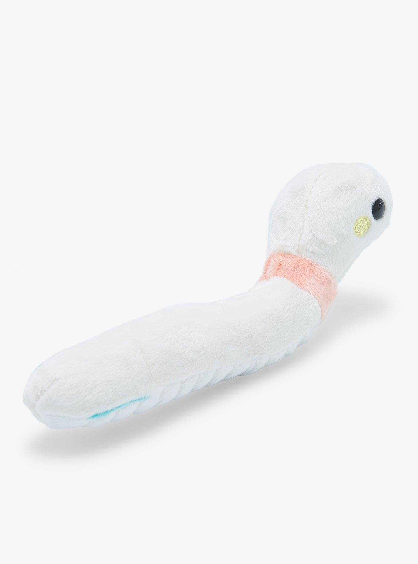 Bellzi Wormi the White Worm 8 Inch Plush - BoxLunch Exclusive, , alternate