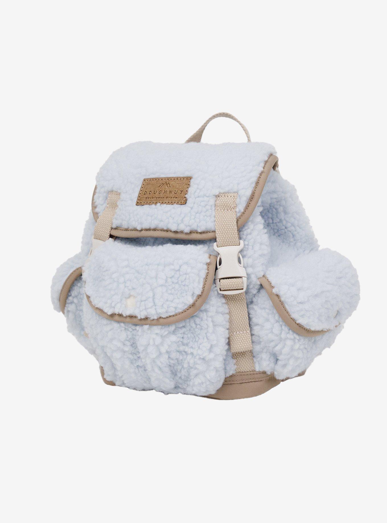 Doughnut Lighthouse Fluffy Blue Lotus x Hazelnut Mini Convertible Bag, , alternate