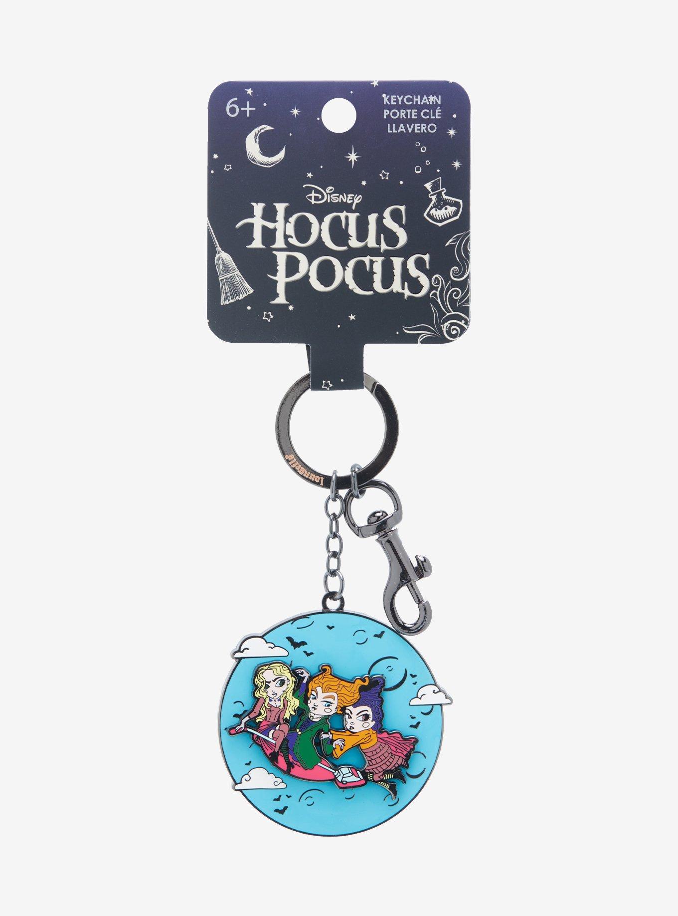 Loungefly Hocus Pocus Sanderson Sisters Sliding Enamel Key Chain, , alternate