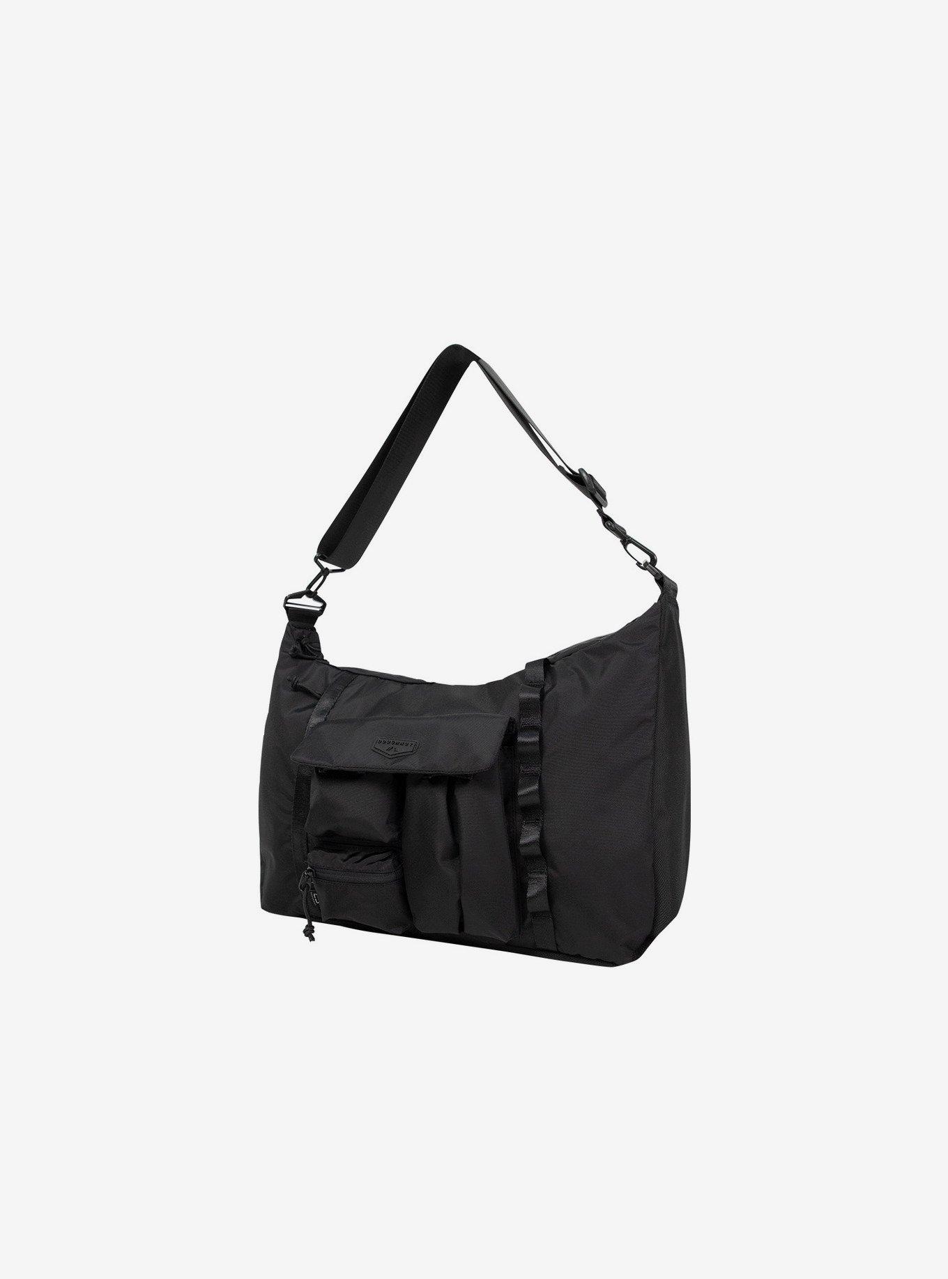 Doughnut Metanoia the Actualise Black Crossbody Messenger Bag, , alternate