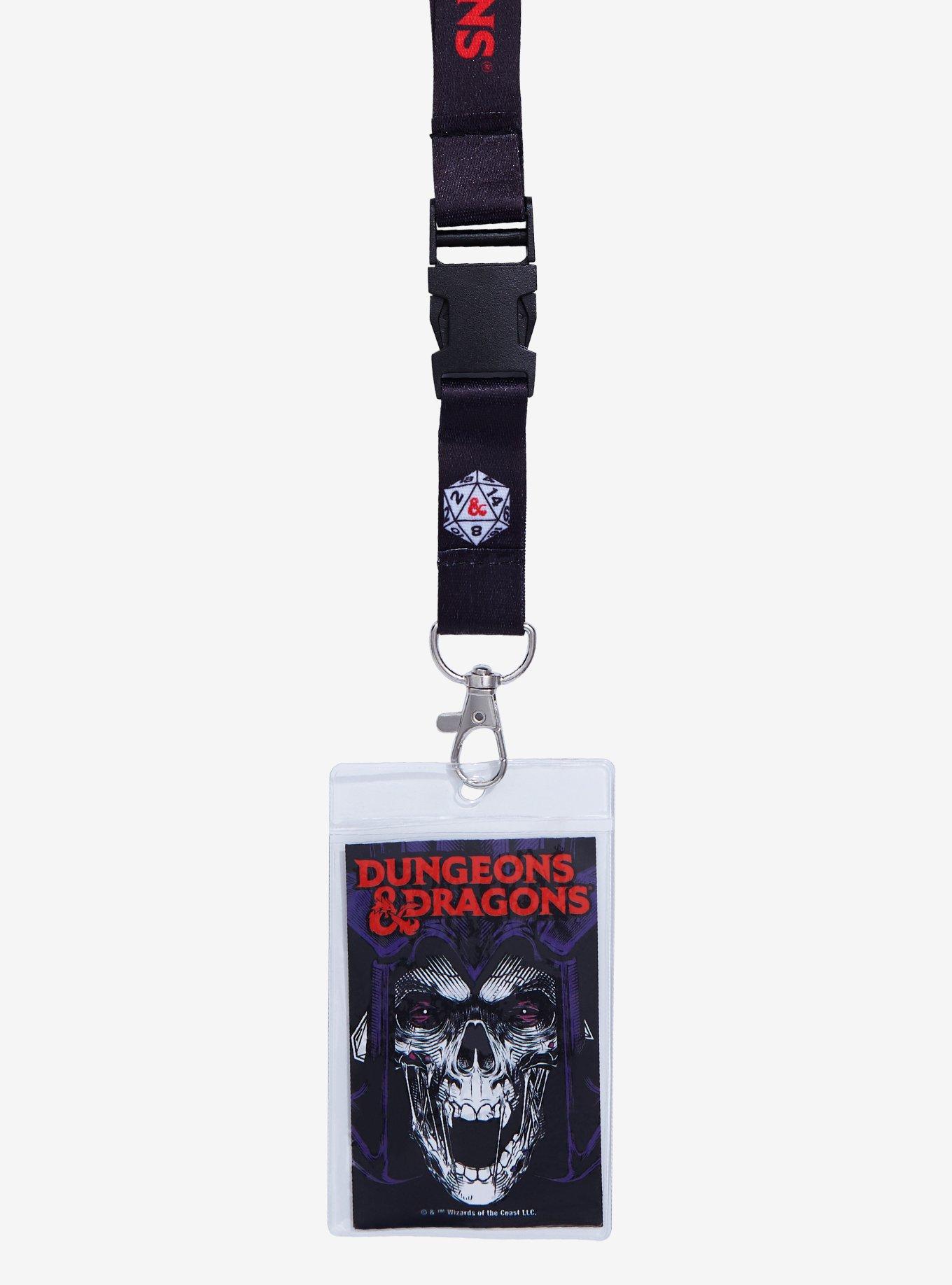 Dungeons & Dragons Skull Lanyard, , alternate