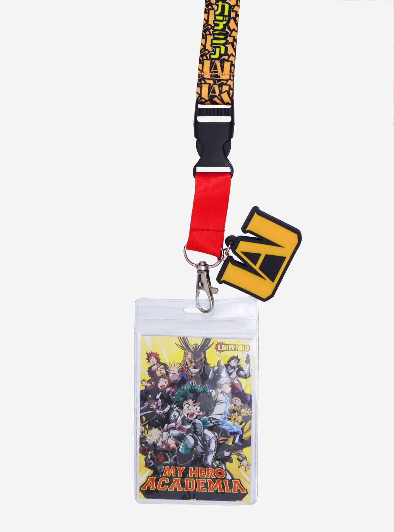 My Hero Academia Logo Lanyard, , hi-res