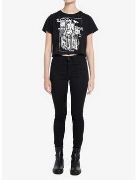 Thorn & Fable Skeleton Dark Story Girls Crop T-Shirt, , hi-res