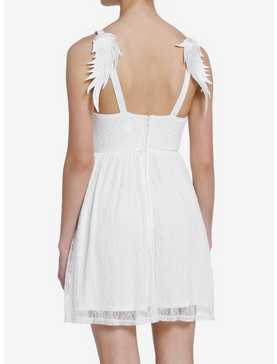White Angel Wings Lace Cami Dress, , hi-res