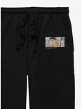 Sanrio Boys Danshi Cover Pajama Pants, BLACK, alternate