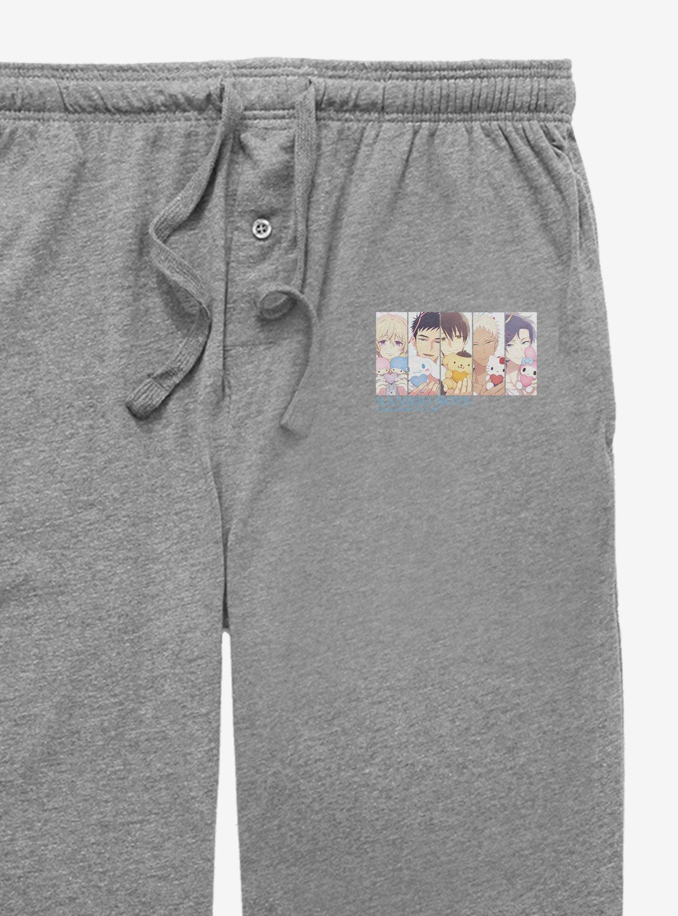 Sanrio Boys Danshi Cover Pajama Pants, GRAPHITE HEATHER, alternate