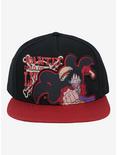 One Piece Luffy Red Snapback Hat, , alternate