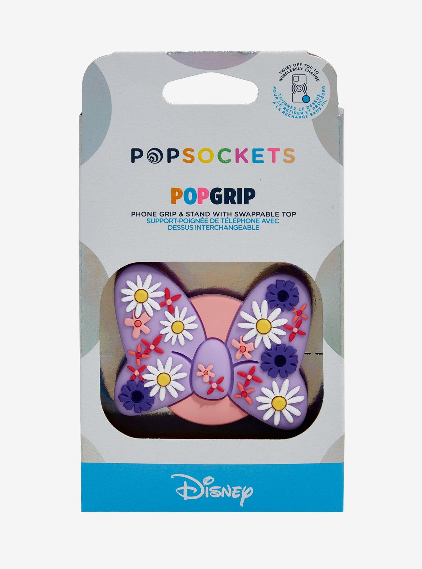 Disney Minnie Mouse Floral Bow PopSocket, , alternate