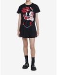 Goth Bunny With Poison Crop Girls T-Shirt, MULTI, alternate