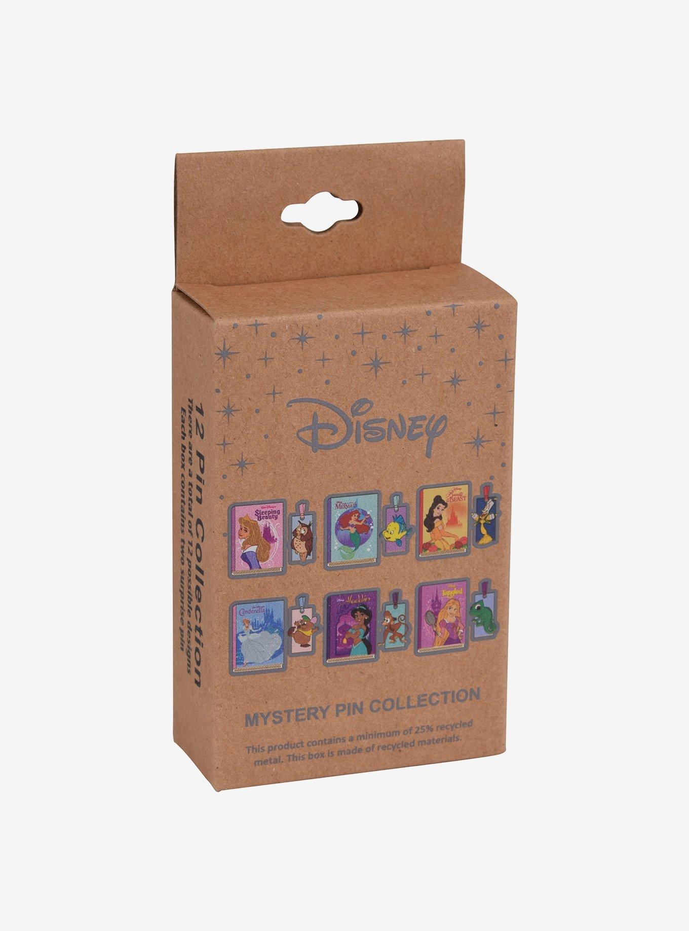 Disney Princesses Book & Bookmark Blind Box Enamel Pin - BoxLunch Exclusive, , alternate