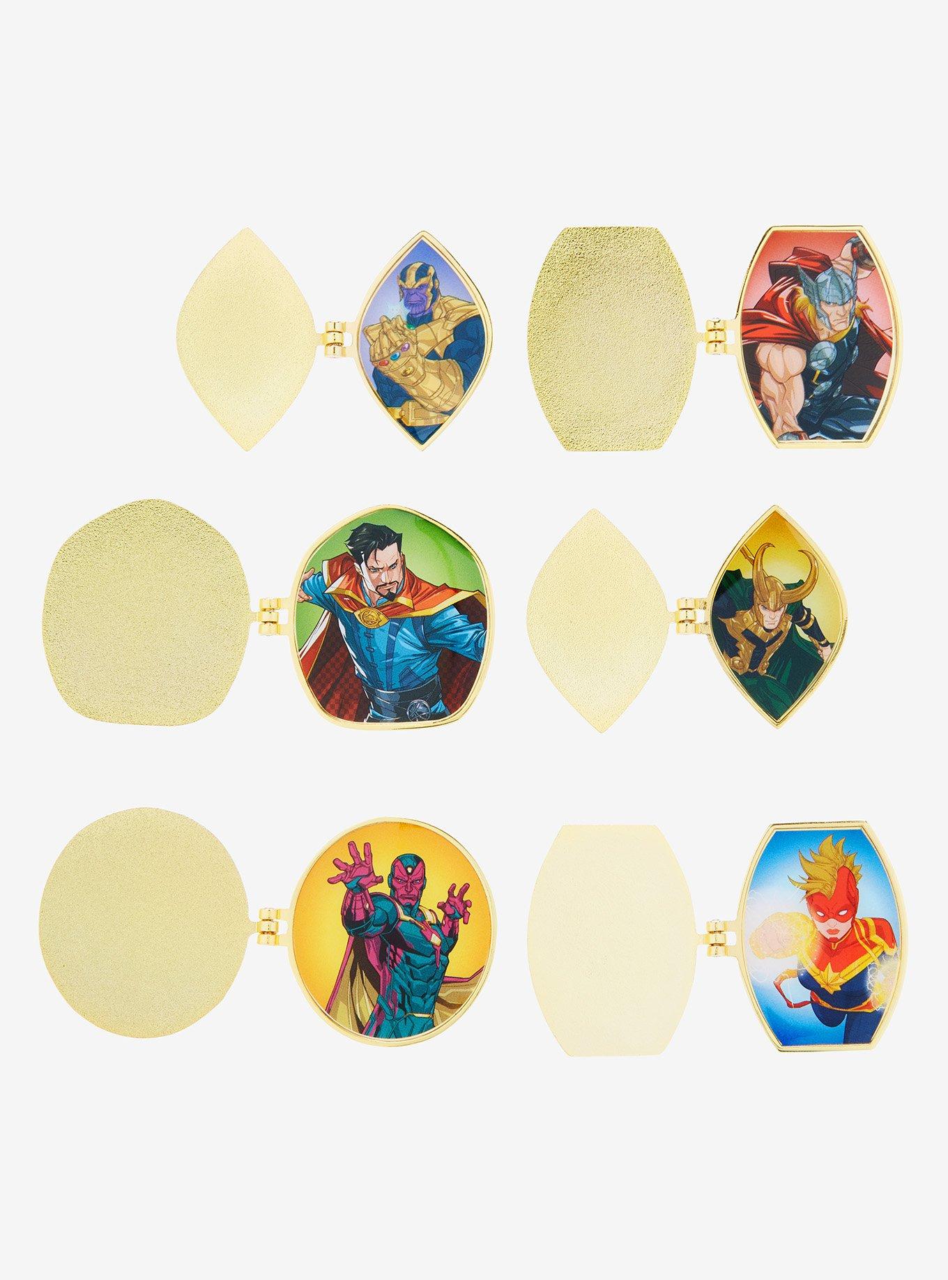 Loungefly Marvel Infinity Stones Hinge Blind Box Enamel Pin - BoxLunch Exclusive, , alternate