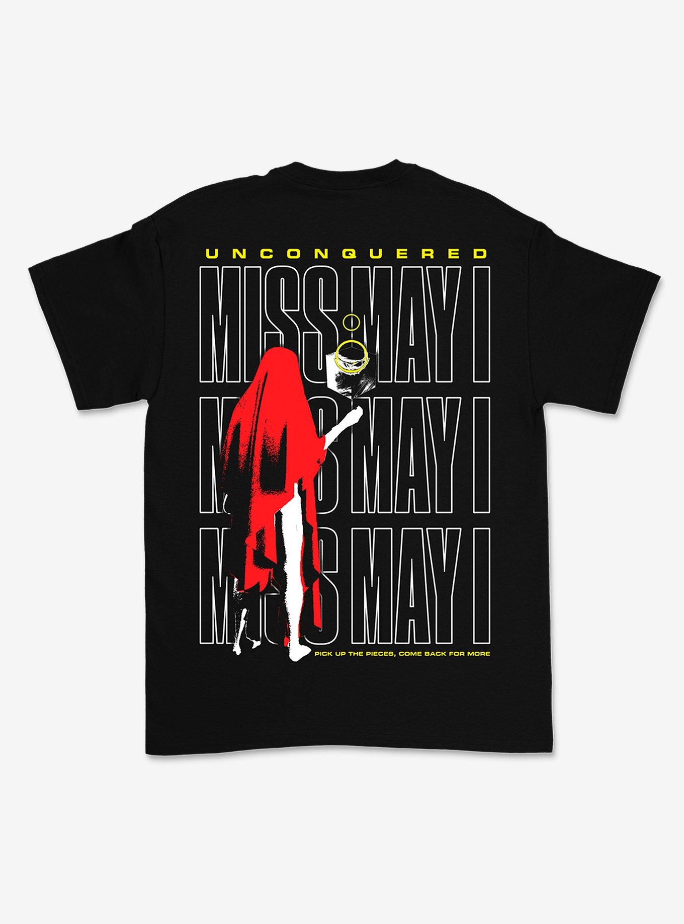 Miss May I Unconquered Boyfriend Fit Girls T-Shirt