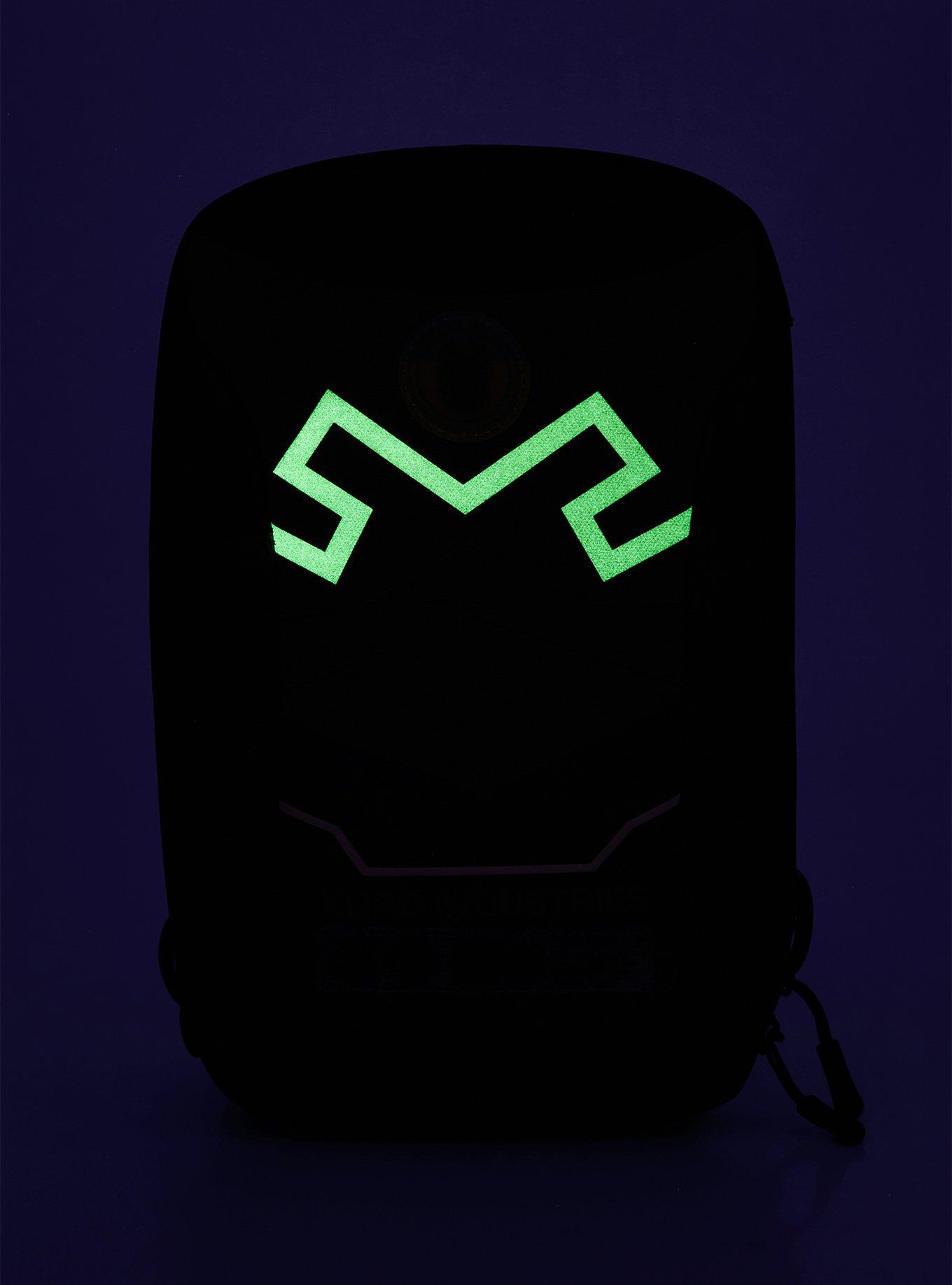 DC Comics Blue Beetle Glow-In-The-Dark Sling Bag, , alternate