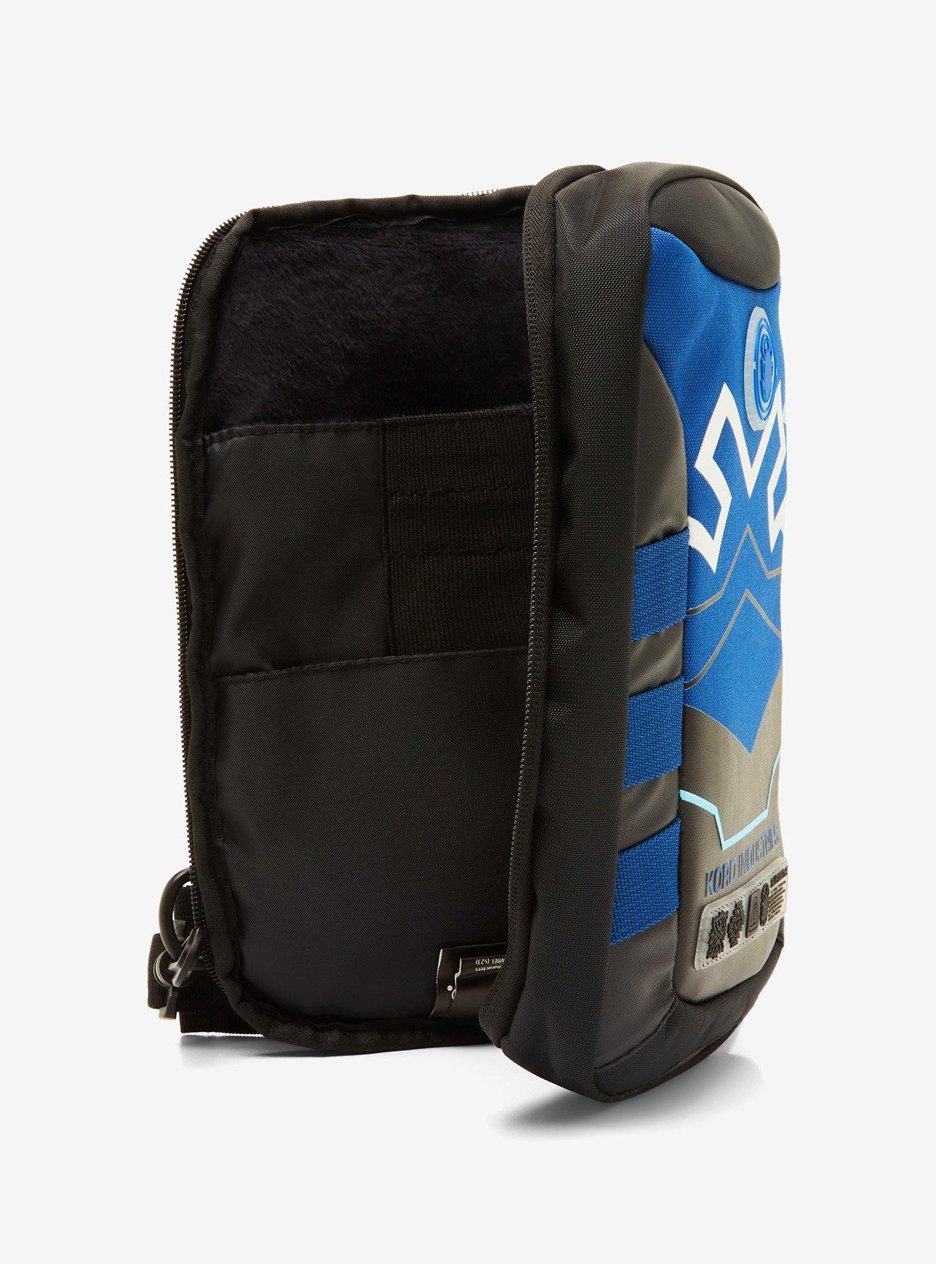 DC Comics Blue Beetle Glow-In-The-Dark Sling Bag, , alternate