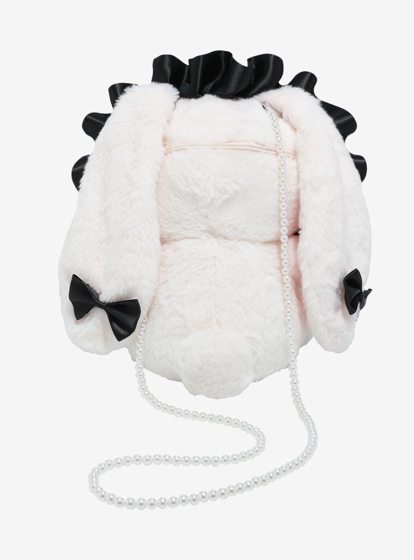White Rabbit Lolita Plush Crossbody Bag, , alternate